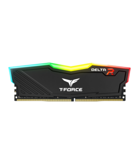 DDR4 TEAMGROUP T FORCE DELTA RGB 8GB X2 3600 NEGRO