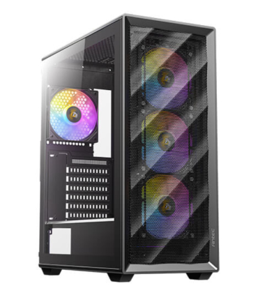 CAJA ANTEC AX85 ARGB ATX NEGRO 4XVENT 120MM 2XUSB SN FUENTE