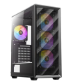 CAJA ANTEC AX85 ARGB ATX NEGRO 4XVENT 120MM 2XUSB SN FUENTE