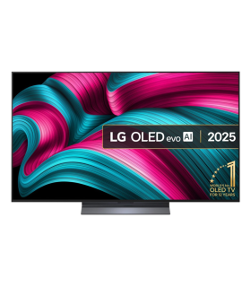 TV LG OLED EVO AI C5 OLED55C54LA 55 UHD 4K SMART TV NEGRO