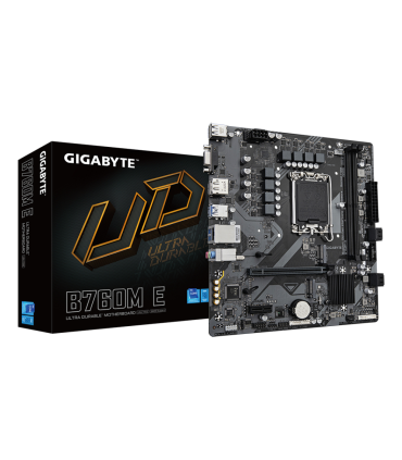 PLACA BASE GIGABYTE B760M E DDR5 7200 MHz