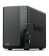 NAS SYNOLOGY DS225 2 BAHIAS INTEL CELERON J4125 Q