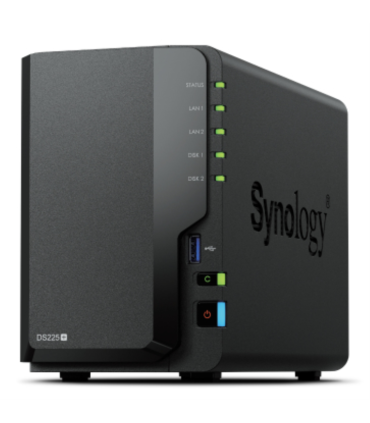 NAS SYNOLOGY DS225 2 BAHIAS INTEL CELERON J4125 Q