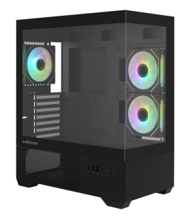 CAJA ZALMAN CHRONIX ATX 3 XVENT 120MM ARGB 1XUSB 30 NEGRO S N FUENTE