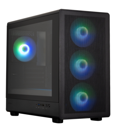 CAJA ZALMAN M5 MATX 4 X VENT 120MM ARGB 2XUSB 30 NEGRO S N FUENTE