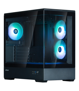 CAJA ZALMAN P30 V2 MATX 3 X VENT 120MM ARGB 2XUSB 30 NEGRO S N FUENTE