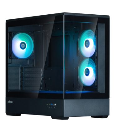 CAJA ZALMAN P30 V2 MATX 3 X VENT 120MM ARGB 2XUSB 30 NEGRO S N FUENTE