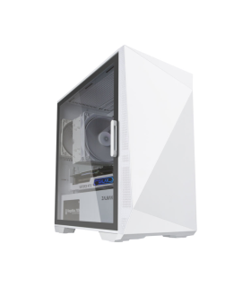 CAJA ZALMAN Z1 ICEBERG MICRO ATX 3XVENT 120MM 2XUSB 30 BLANCO S N FUENTE