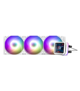 REFRIGERACION LIQUIDA CPU ZALMAN ALPHA2 DS A36 ARGB 360MM BLANCO
