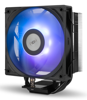 VENTILADOR CPU NOX HUMMER R 400ARGB NEGRA ALTO RENDIMIENTO