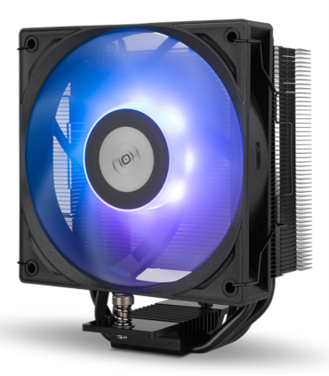 VENTILADOR CPU NOX HUMMER R 400ARGB NEGRA ALTO RENDIMIENTO