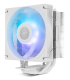 VENTILADOR CPU NOX HUMMER R 400ARGB BLANCO ALTO RENDIMIENTO