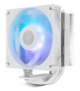 VENTILADOR CPU NOX HUMMER R 400ARGB BLANCO ALTO RENDIMIENTO