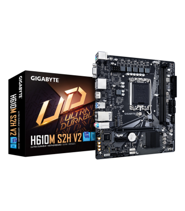 PLACA BASE GIGABYTE H610M S2H V2 1700 MATX 2XDDR5