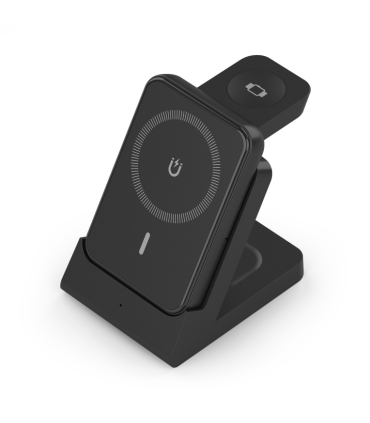 CARGADOR AISENS INALAMBRICO USB C 4 EN 1 15W MOVIL APPLE WATCH AURICULARES