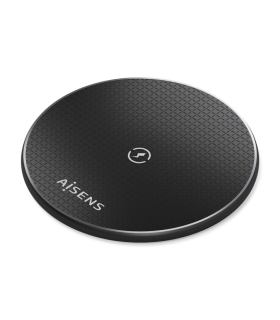 CARGADOR AISENS INALAMBRICO USB C 15W PARA MOVIL NEGRO