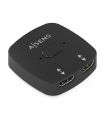 CONMUTADOR HDMI AISENS SWITCH 4K60HZ 2X1 NEGRO