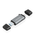 LECTOR TARJETAS AISENS SD MICRO SD MMC RS MMC MMC MICRO USBA USBC GRIS