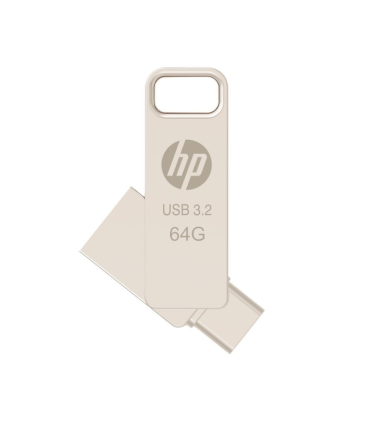 USB 32 HP 64GB X206C A OTG TIPO C METAL