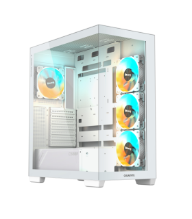 CAJA GIGABYTE C500 PANORAMIC STLEATH ATX 4 VENT 120MM BLANCA