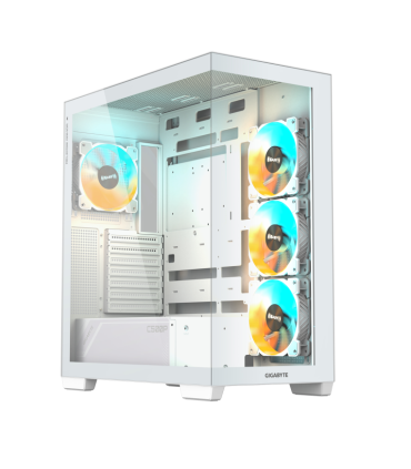 CAJA GIGABYTE C500 PANORAMIC STLEATH ATX 4 VENT 120MM BLANCA