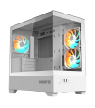 CAJA GIGABYTE M-ATX C201PI 3XVENT 120MM BLANCA