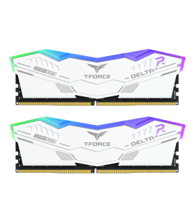 DDR5 TEAMGROUP T FORCE DELTA RGB 16GB X2 6000 NEGRO CL30 39 39 76 14V