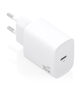CARGADOR AISENS GAN 30W 1XUSB C PD30 BLANCO
