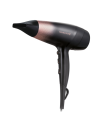 SECADOR REMINGTON D5305 2200W 3 TEMPERATURAS DIFUSOR NEGRO Y ROSA
