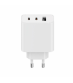 CARGADOR DE PARED XIAOMI 2XUSB-C 1USB-A 67W + CABLE WHITE