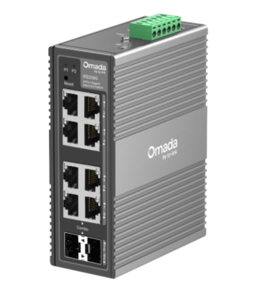 SWITCH OMADA IES208G 8 PORT GIGABIT 4 PORT POE AND 4 PORT POE