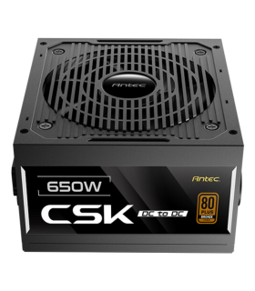 FUENTE ALIMENTACION ANTEC CSK650DC EC 80 BRONZE ATX NEGRO