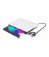 UNIDAD DE DVD USB EXTERNA GEMBIRD BLANCA