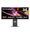 MONITOR LG ULTRAGEAR 34G600A-B.AEU 34" VA ULTRAWIDE QHD 160HZ HDR10 CURVO