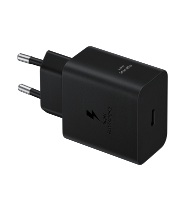 CARGADOR SAMSUNG USB C 45W NEGRO CON CABLE EP T4511XBEGEU