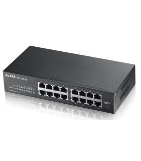 SWITCH ZYXEL GS1100 16 V3 16 PORT GIG NO GESTIONADO