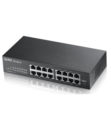 SWITCH ZYXEL GS1100 16 V3 16 PORT GIG NO GESTIONADO