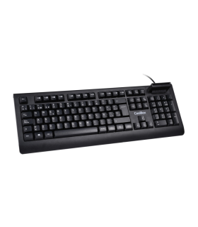 TECLADO COOLBOX LECTOR DNIe 40 USB NEGRO
