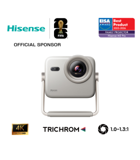 PROYECTOR HISENSE M2PRO TRICOLOR 1300 LUMENES 4K SMART TV