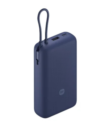 POWERBANK XIAOMI POWER BANK 33W 20000MAH CABLE INTEGRADO BLUE
