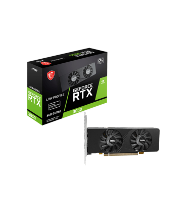 TARJETA GRAFICA MSI RTX 3050 LP E 6GB OC