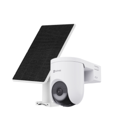 EZVIZ CAMARA WIFI EXTERIOR HB8 2K 4MP PANORAMICA INCLINACIONKIT SOLAR