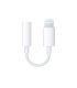 ADAPTADOR APPLE LIGHTNING A JACK 35MM BLANCO