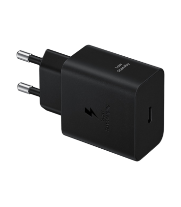 CARGADOR SAMSUNG USB C 45W NEGRO SIN CABLE EP T4511NBEGEU