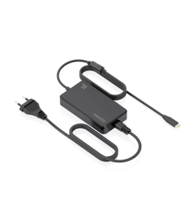 CARGADOR AISENS SOBREMESA GAN 90W PD30 1XUSB C 18M NEGRO