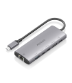 USB-C DOCK AISENS 6 EN 1 HDMI RJ45 USB-A 10G 2XUSB-C 10G USB-C PD 20CM
