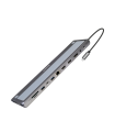 EWENT DOCK MULTIPUERTO 12 EN 1, 1X TYPE-C DATA, 3X USB 3.2 PD 100W