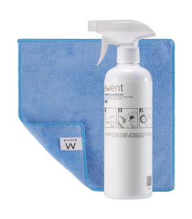 EWENT KIT DE LIMPIEZA DE PANTALLAS 500ML CON PANO MICROFIBRA 30X30CM