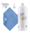 EWENT KIT DE LIMPIEZA DE PANTALLAS 1000ML CON PAÃ?O MICROFIBRA 30X30CM