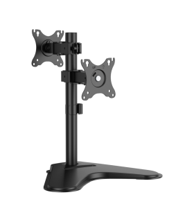SOPORTE AISENS MESA ECO INCLINABLE ROTABLE 2 MONITORES POS 8KG 17 32 NEGRO